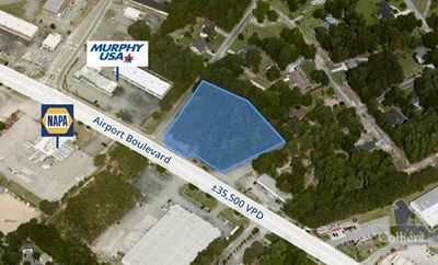 ±2.5 Acres for Sale Along Main Thoroughfare Near Columbia Metropolitan Airport | West Columbia, SC