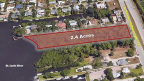 2.4 Acres of Waterfront Commercial