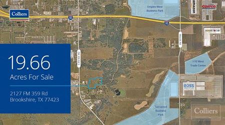 For Sale | ±19.66 Acres in Brookshire, Texas - Brookshire