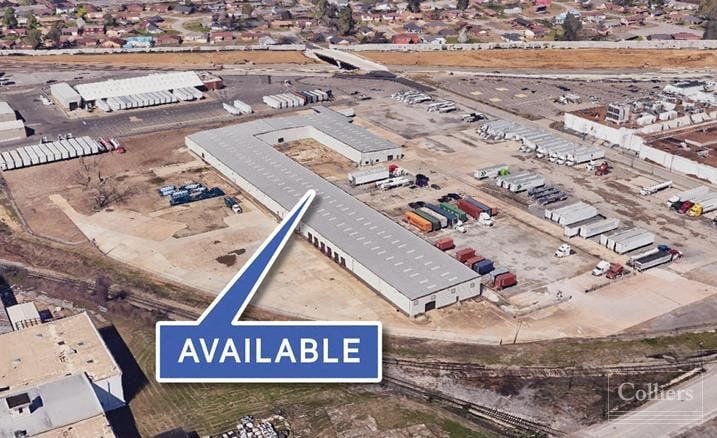 Fenced Trailer Parking with 1,030 SF of Office Available