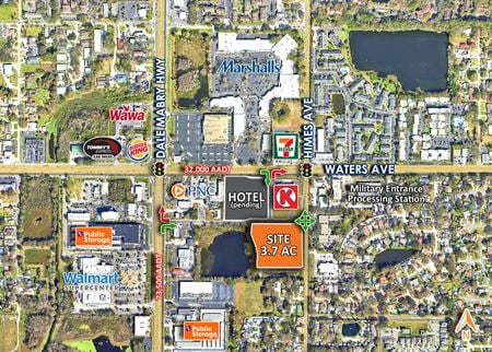 Photo of commercial space at SEC Waters Ave & Dale Mabry Hwy in Tampa