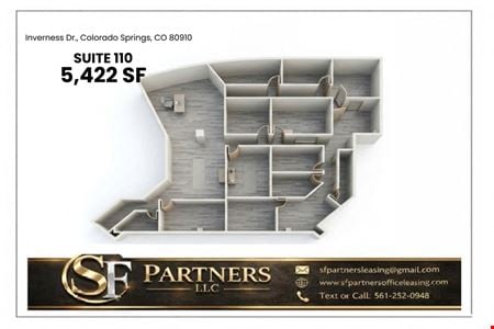 Office space for Rent at 1130 inverness st colorado springs in Colorado Springs