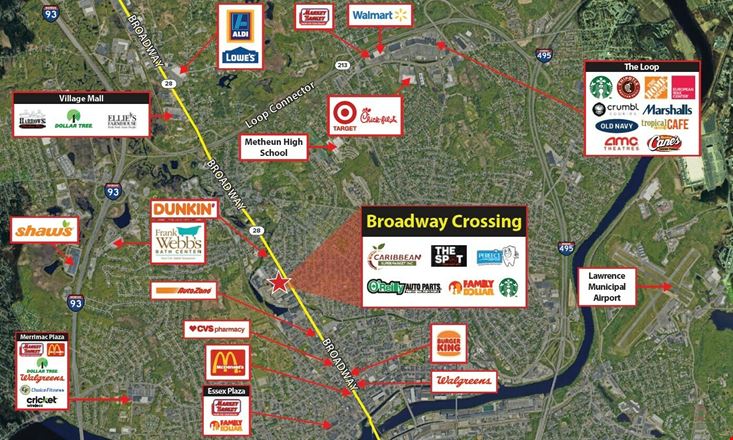 Methuen, MA - Broadway Crossing