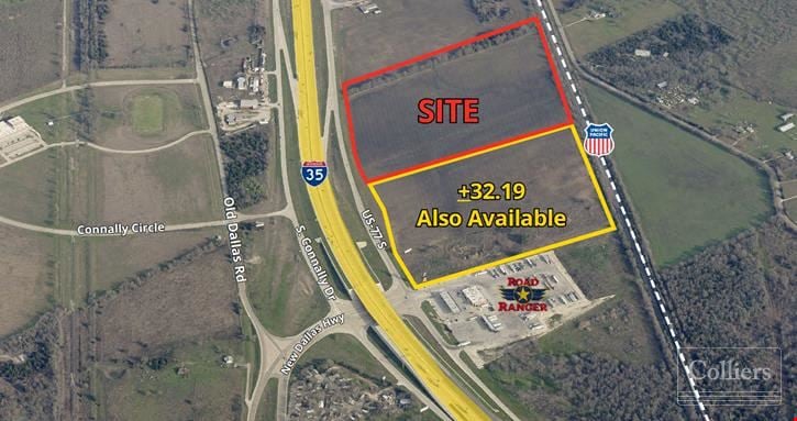 For Sale | ±32.19 Acres on Interstate 35 in Waco, Texas