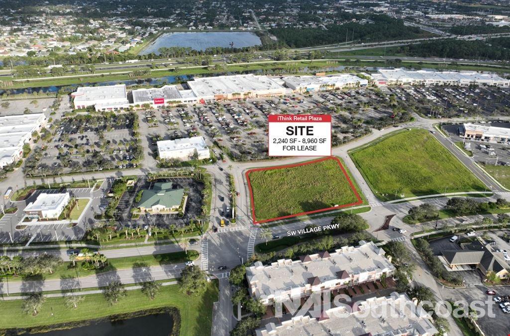 Retail Plaza 2,240 SF - 8,960 SF