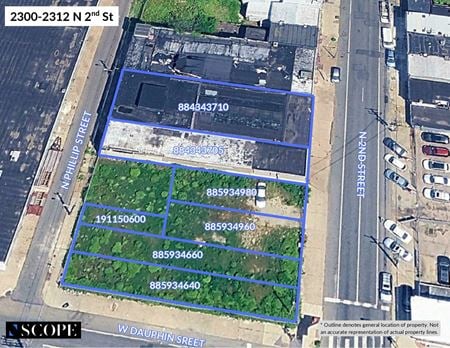 VacantLand space for Sale at 2300-12 N 2nd St in Philadelphia