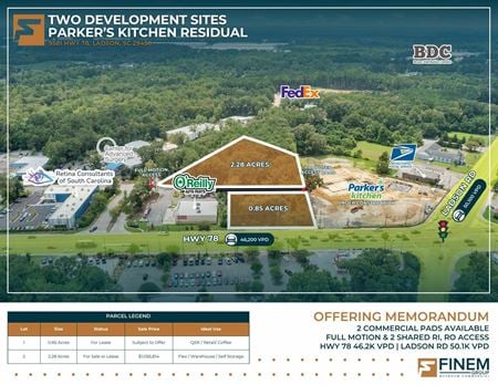 VacantLand space for Sale at 9581 Highway 78 in Ladson
