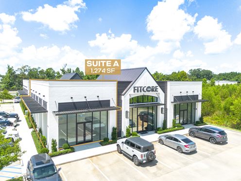 Perkins 8: Class A Office and Retail Suites near Pecue Lane