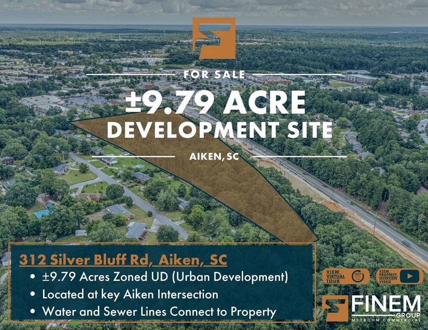 9.79 AC Comm. Dev. Corner | Aiken, SC