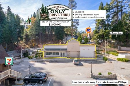 Retail space for Rent at 312 California 173 in Lake Arrowhead