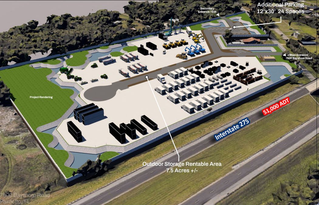Palmetto Single-Tenant Industrial Outdoor Storage
