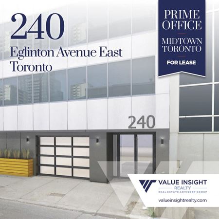 Office space for Rent at 240 Eglinton Avenue East in Toronto