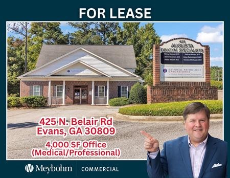 Office space for Rent at 425 N Belair Rd in Evans