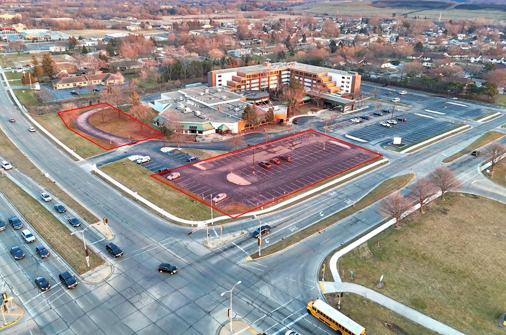 Pad Site For Sale and Retail Space For Lease