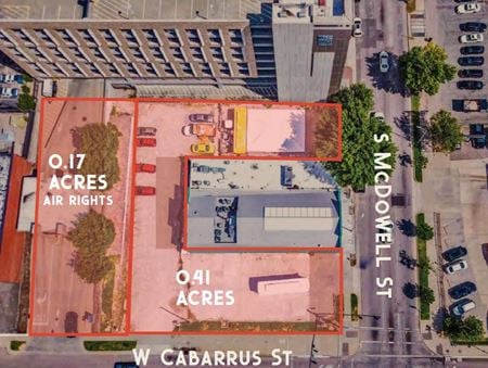 VacantLand space for Sale at 424-432 McDowell Street & 216 W Cabarrus Street in Raleigh
