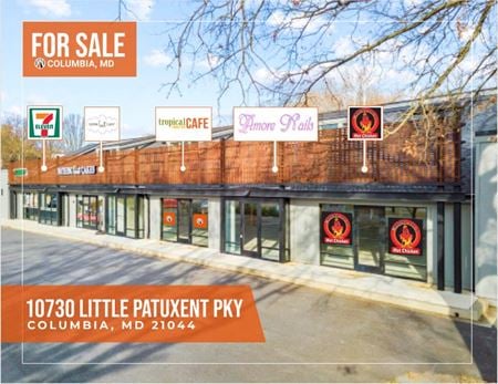 Retail space for Sale at 10730 Little Patuxent in Columbia