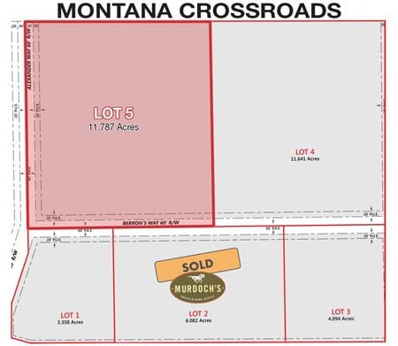VacantLand space for Sale at 10726 U.S. 287 in Three Forks
