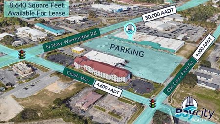 Retail space for Rent at 120 Chiefs Way in Pensacola