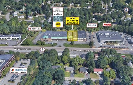 Retail space for Rent at 575-603 Worcester St in Natick