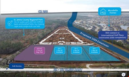 Photo of commercial space at FL-16 in St. Augustine