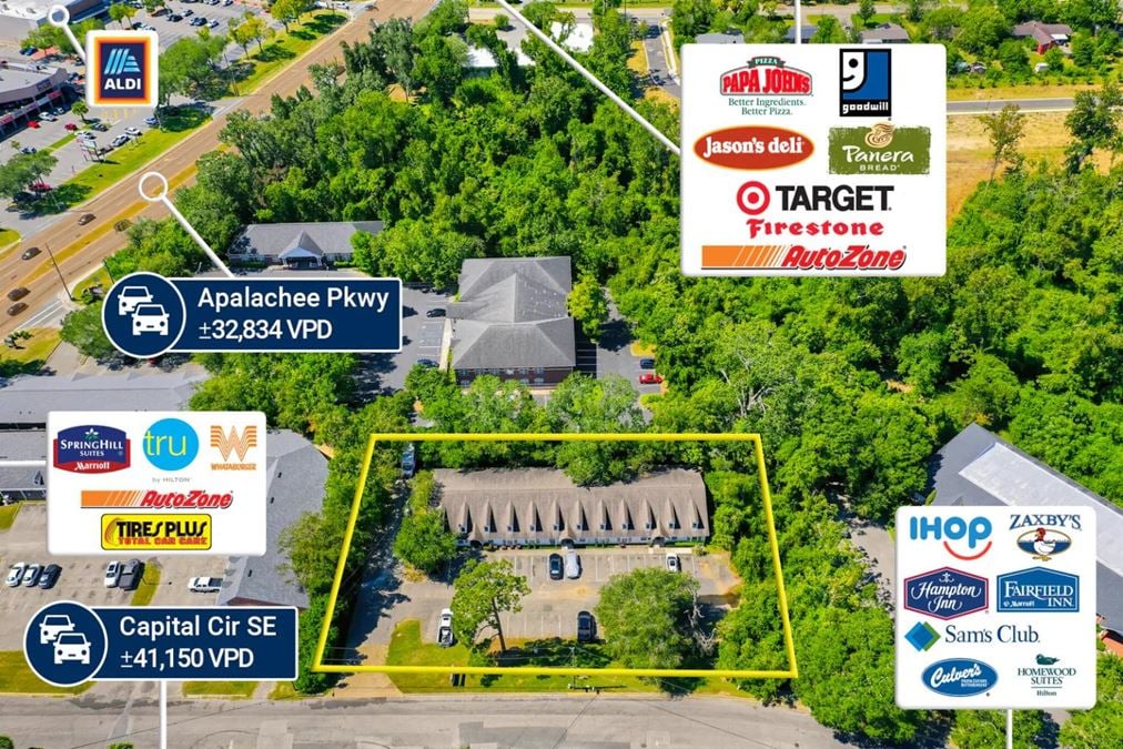 Trust Sale | Tallahassee 7,821 SF Three Tenant Office | 100% Occupied