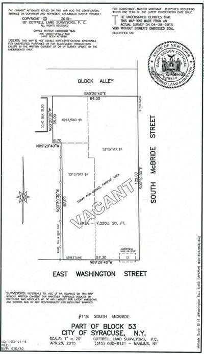 116 South McBride Street