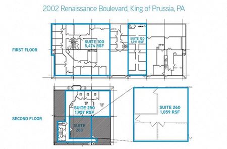 Commercial space for Rent at 2002 Renaissance Boulevard in King of Prussia
