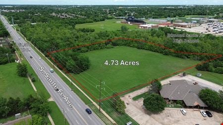 Photo of commercial space at 15th & Santa Fe in Edmond