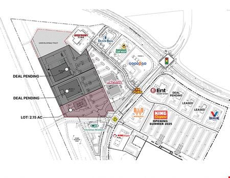 Photo of commercial space at Mesa Ridge Parkway and Syracuse Street - SWC in Fountain