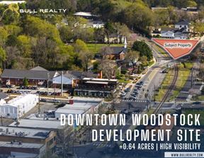 Downtown Woodstock Development Site | ±0.64 Acres | High Visibility