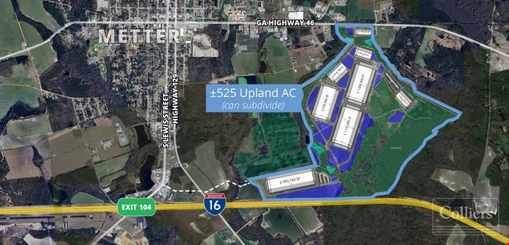 ±525 Upland AC Industrial Site