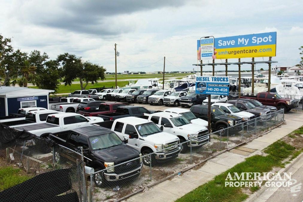 Car Lot/Commercial Space for Lease Sarasota