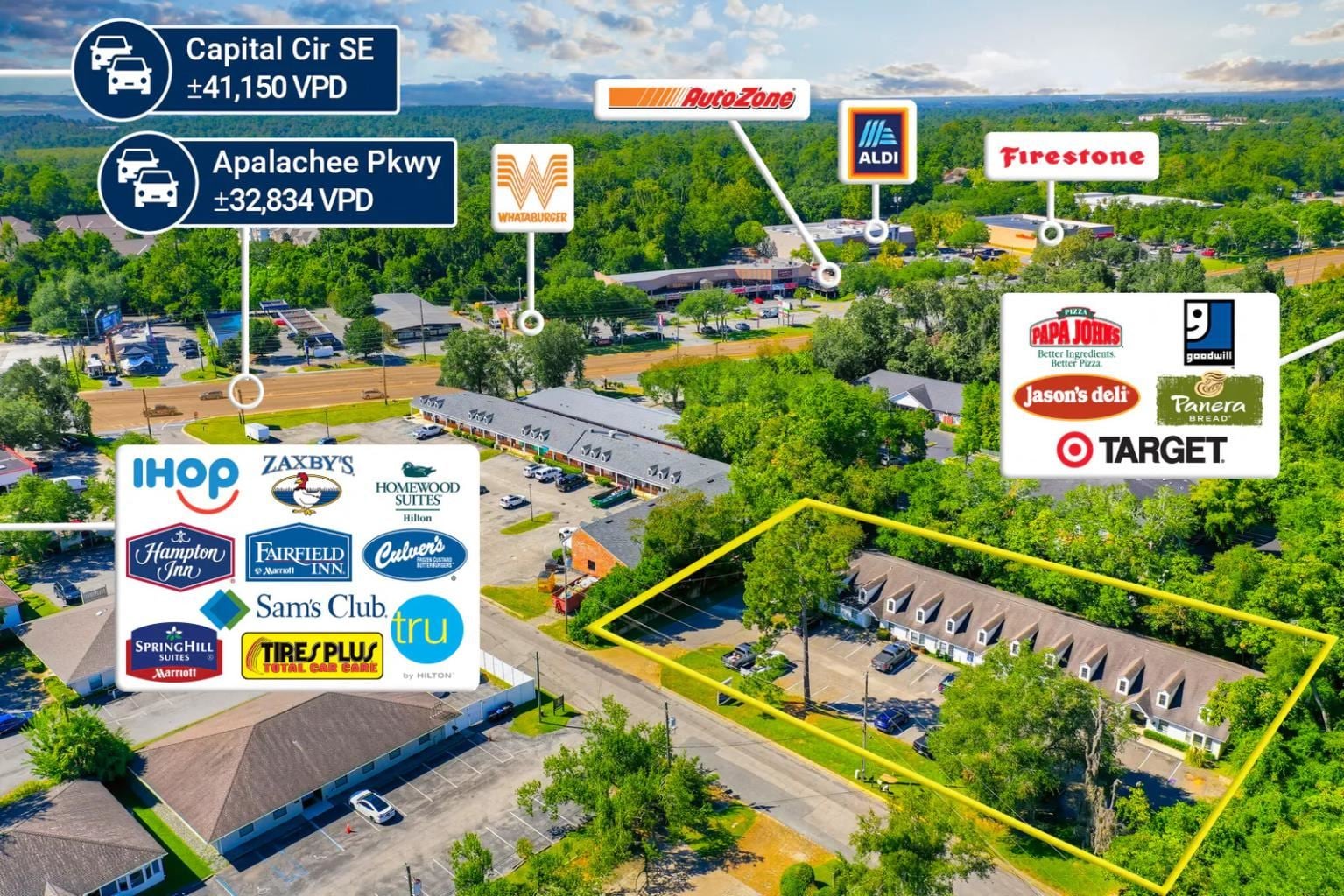Trust Sale | Tallahassee 7,821 SF Three Tenant Office | 100% Occupied