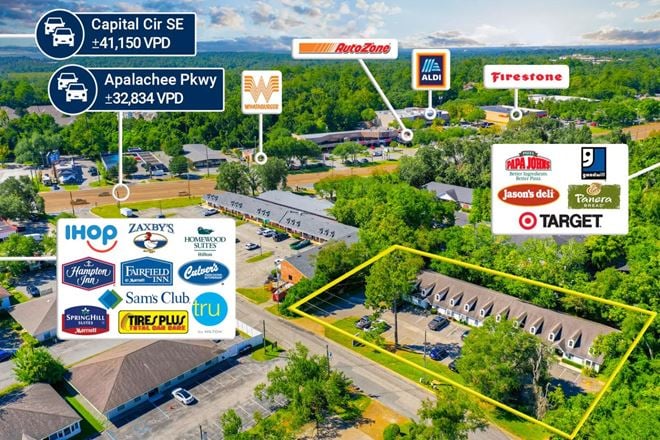 Trust Sale | Tallahassee 7,821 SF Three Tenant Office | 100% Occupied