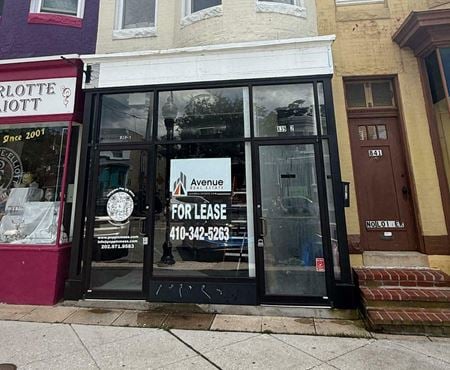 Retail space for Rent at 839 W 36th St in Baltimore