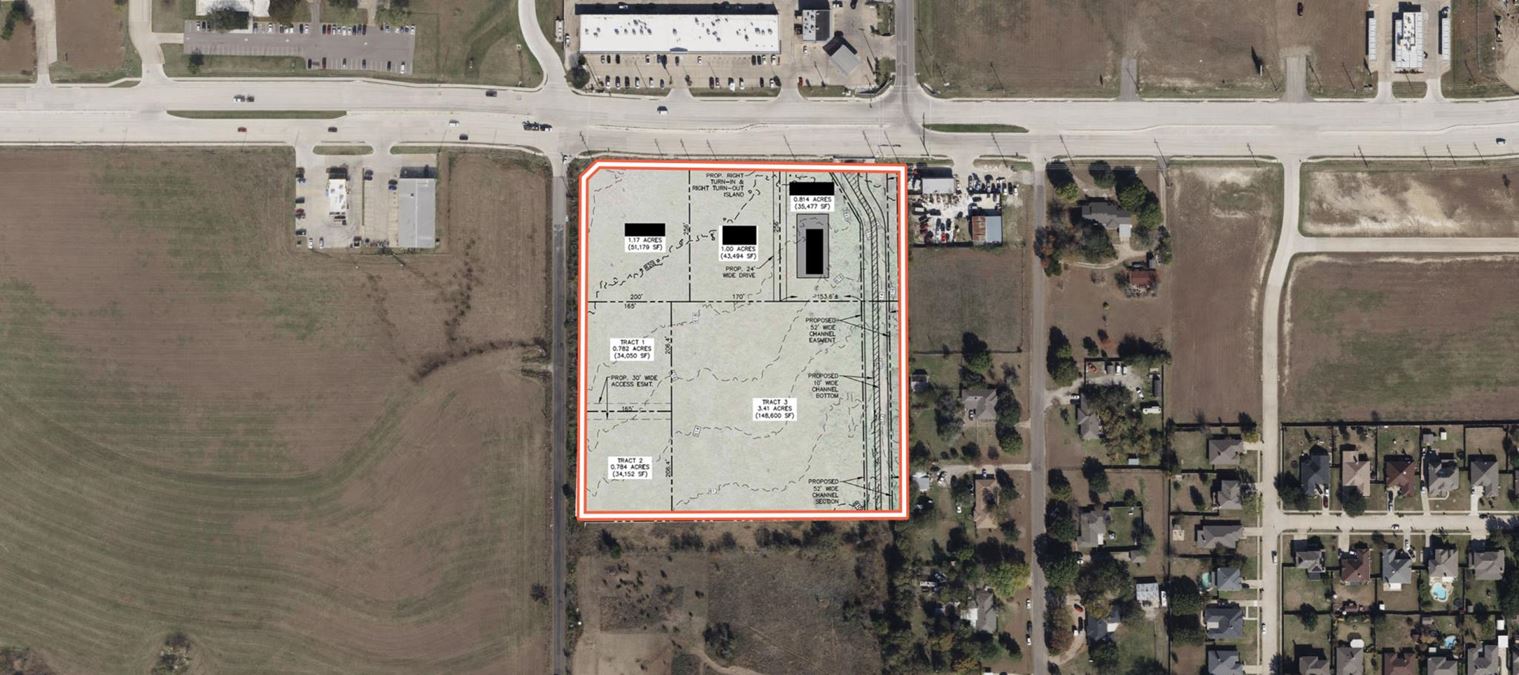 9± Acres of Retail Pad Sites | Glenn Heights/Red Oak, TX