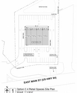 1.16-acre lot with 180' frontage on Hwy-84 E