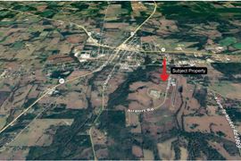 5.43 AC Commercial Land Across from Winnsboro Municipal Airport