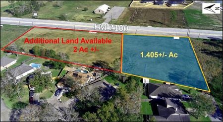 Land space for Sale at 17703 FM 2100 in Crosby