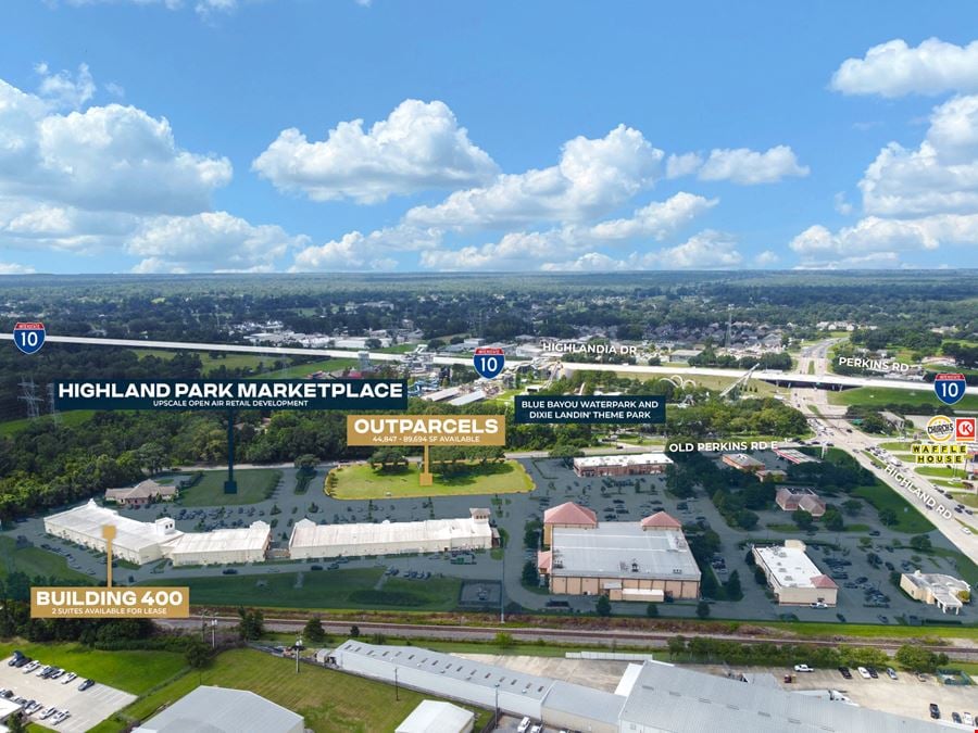 Highland Park Marketplace: Upscale Grocery Anchored Retail Center