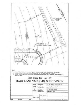 Fee Simple Vacant Land Parcel - Lot 29