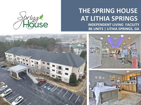 Independent Living Facility | Spring House at Lithia Springs | 86 Units - Lithia Springs