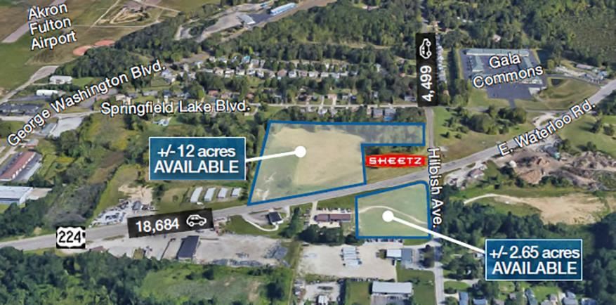 Land space for Sale at 2011 E Waterloo Rd in Akron