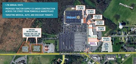 Retail space for Rent at 709 S Broadway in Pennsville