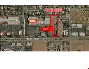 Prime Commercial Retail Land Available on Shaw Avenue