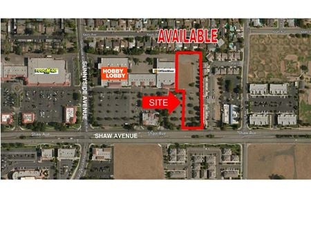 VacantLand space for Sale at 1445 Shaw Ave in Clovis