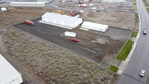 Industrial Property with Fenced Yard