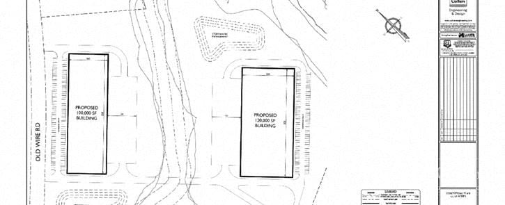 ±51-Acre Industrial Development Tract for Sale at Old Wire Road and Charleston Highway