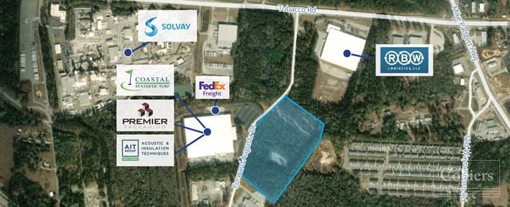 ±18.28-Acre Industrial Development Tract for Sale | Augusta, GA