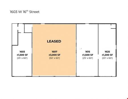 Retail space for Rent at 1603- 1625 W 16th Street in Merced